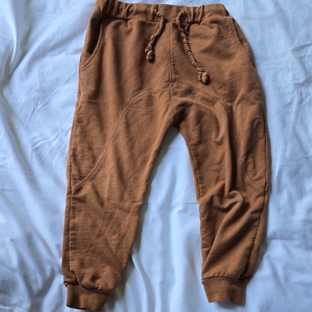 Rylee + Cru Brown Kids Sweatpants